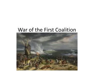 War of the First Coalition