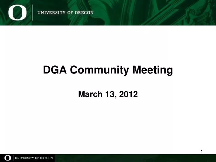 dga community meeting march 13 2012
