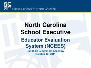 North Carolina School Executive