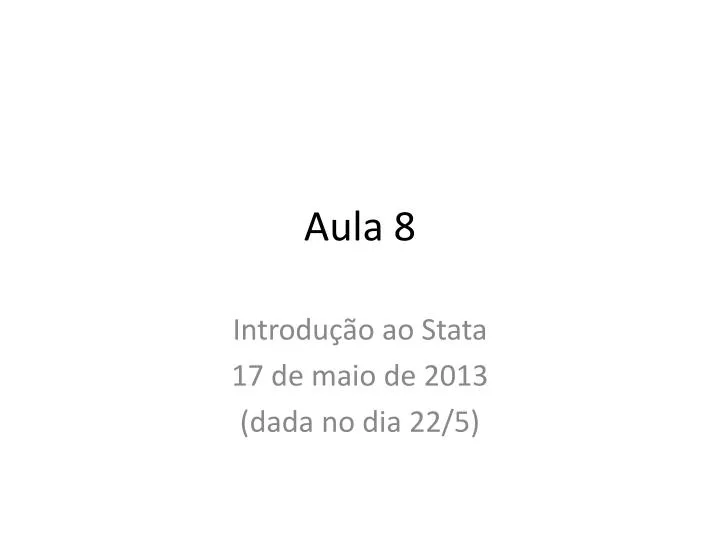 aula 8