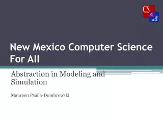 new mexico computer science for all
