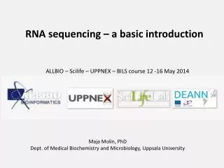 RNA sequencing – a basic introduction