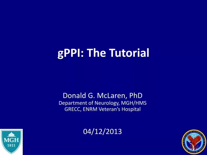 gppi the tutorial
