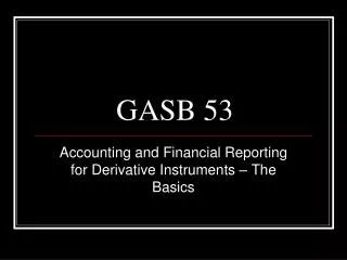 GASB 53