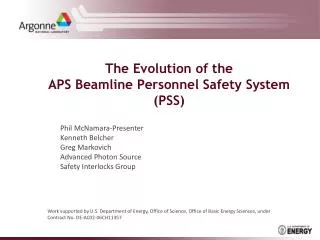 The Evolution of the APS Beamline Personnel Safety System (PSS)
