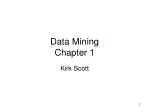 Data Mining Chapter 1 - slide 1