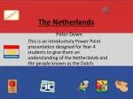 The Netherlands - slide 1