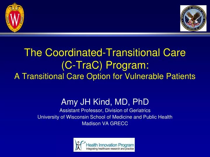 the coordinated transitional care c trac program a transitional care option for vulnerable patients