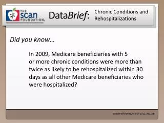 Chronic Conditions and Rehospitalizations
