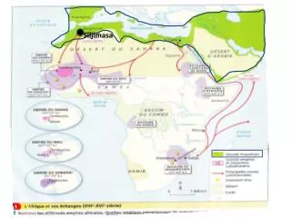 b le role des empires africains dans les echanges commerciaux