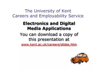 The University of Kent Careers and Employability Service