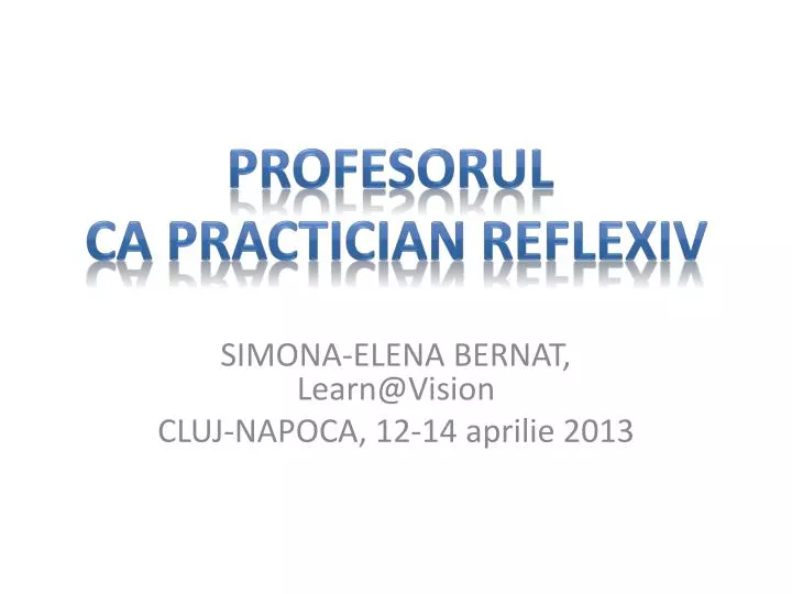 simona elena bernat learn @vision cluj napoca 12 14 aprilie 2013