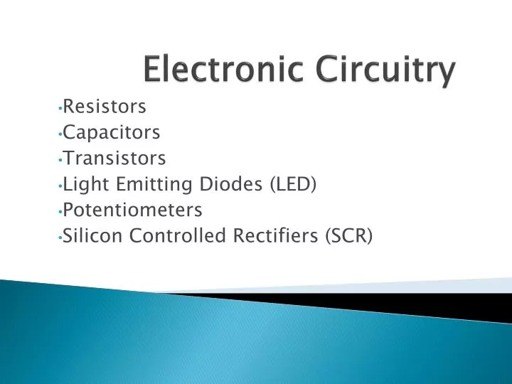 electronic circuitry