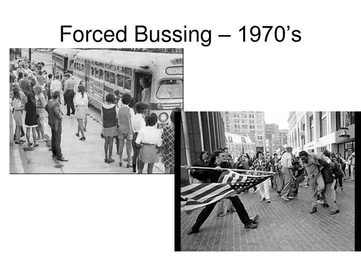 forced bussing 1970 s