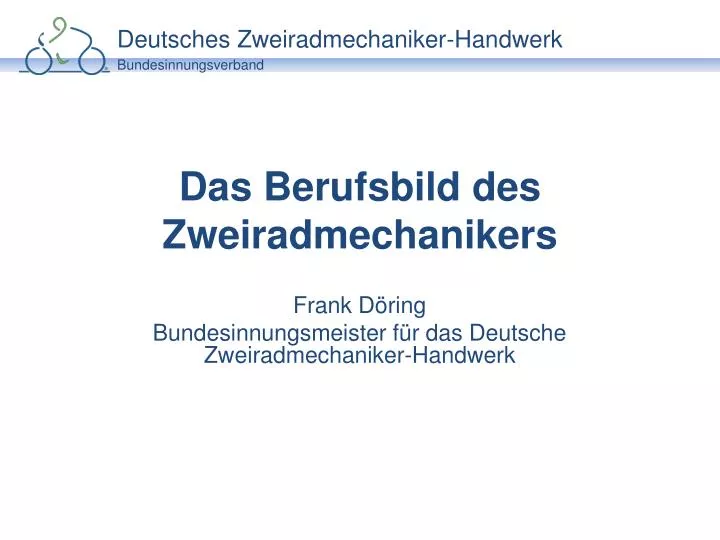 das berufsbild des zweiradmechanikers