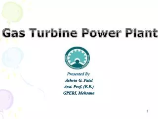 Gas Turbine Power Plant