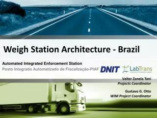 Weigh Station Architecture - Brazil