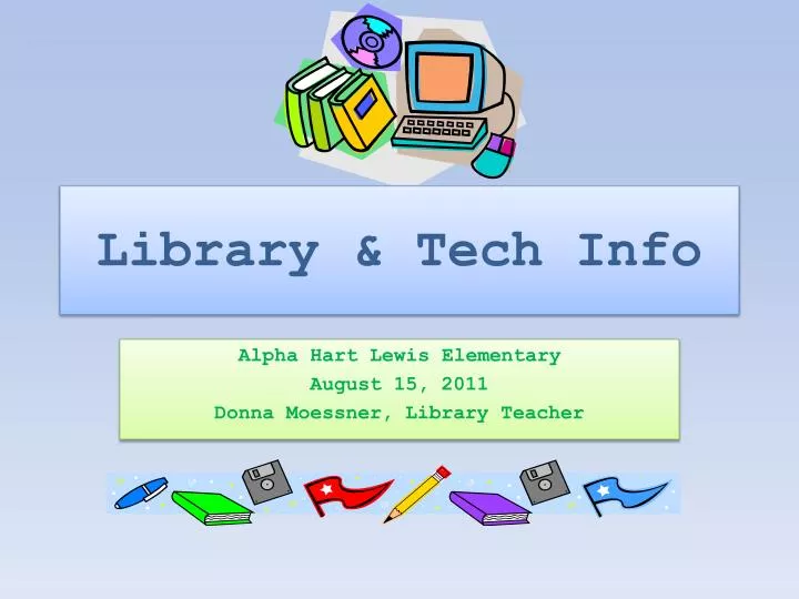library tech info