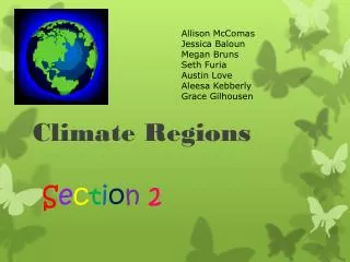 Climate Regions