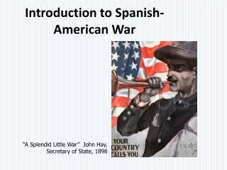 Introduction to Spanish-American War