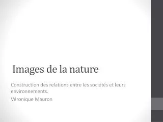 images de la nature