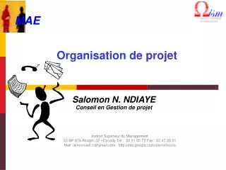 organisation de projet