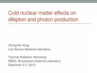 Cold nuclear matter effects on dilepton and photon production