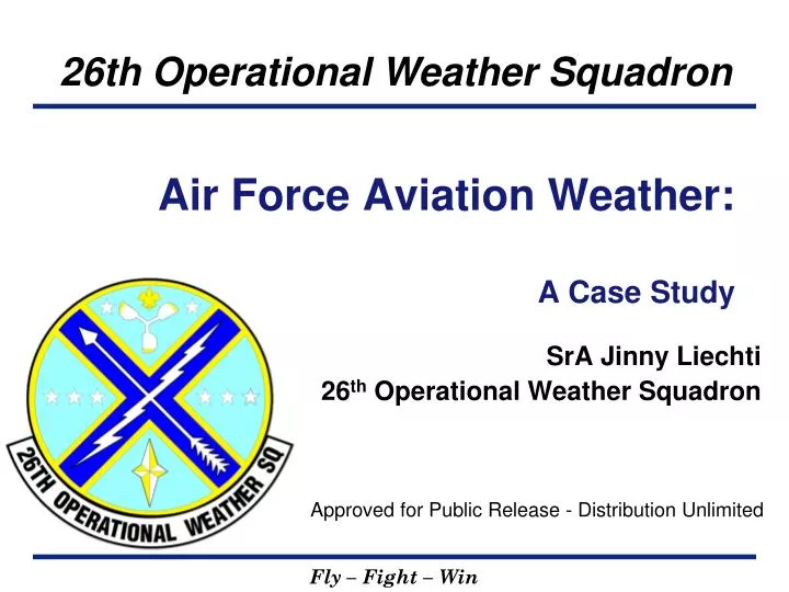 air force aviation weather a case study