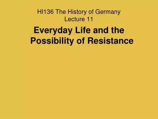 HI136 The History of Germany Lecture 11