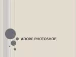 ADOBE PHOTOSHOP - slide 1