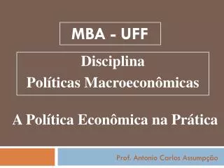 MBA - UFF