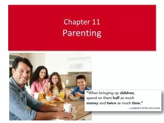 Chapter 11 Parenting