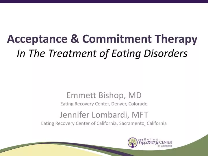 acceptance commitment therapy in the treatment of eating disorders