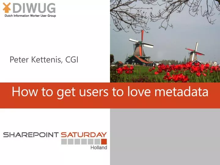 how to get users to love metadata