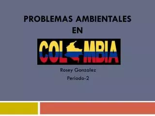 Problemas Ambientales en