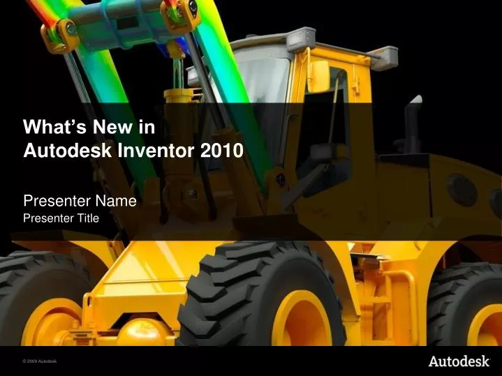 what s new in autodesk inventor 2010