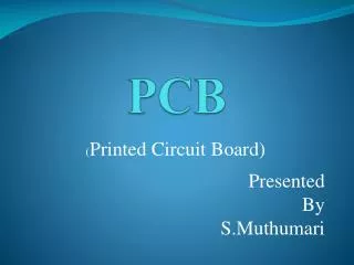 PCB