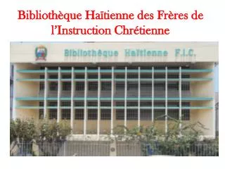 biblioth que ha tienne des fr res de l instruction chr tienne