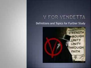 v for vendetta