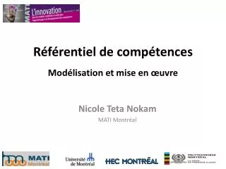 r f rentiel de comp tences mod lisation et mise en uvre