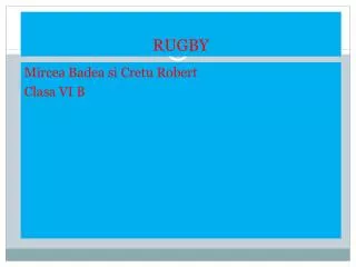 rugby