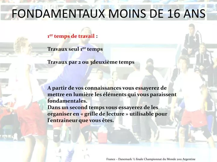 fondamentaux 13 15 ans