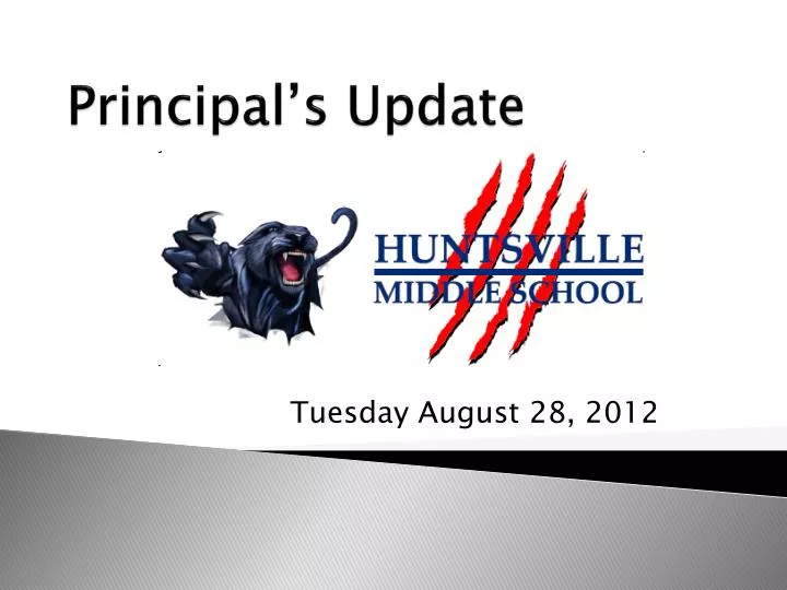 principal s update