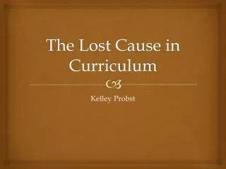 The Lost Cause in Curriculum