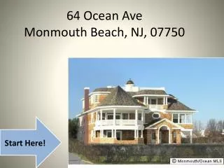 64 Ocean Ave Monmouth Beach, NJ, 07750