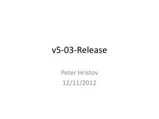 v5-03-Release