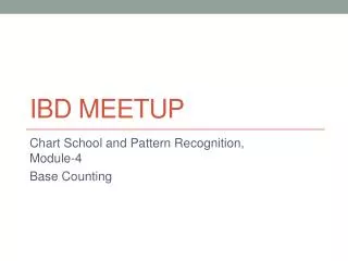 IBD Meetup