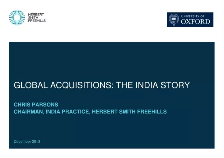 global acquisitions the india story