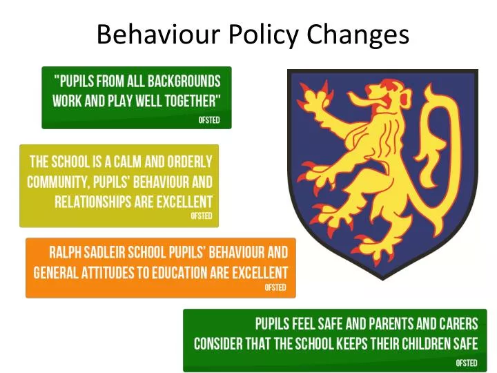 Behaviour Policy Changes N 