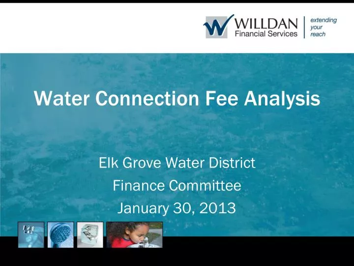 water connection fee analysis